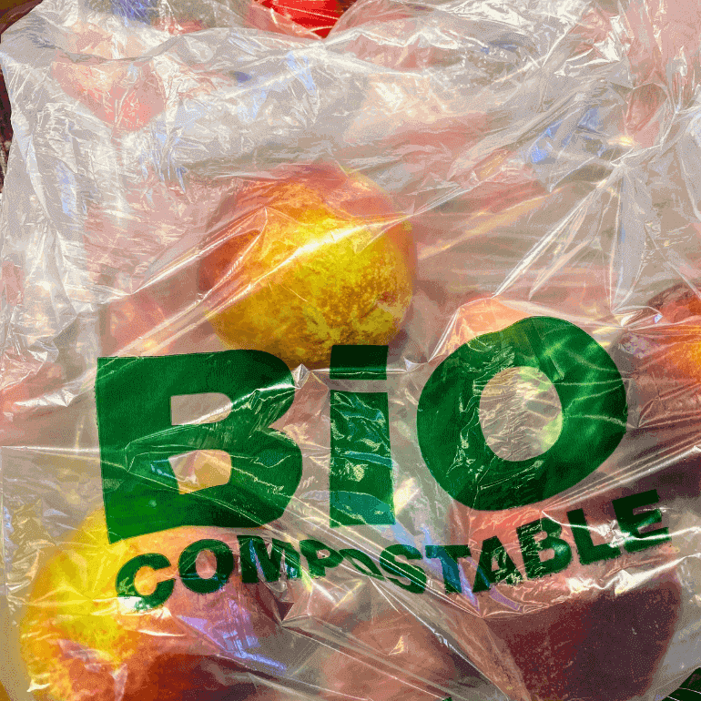 Biodegradable compostable bags