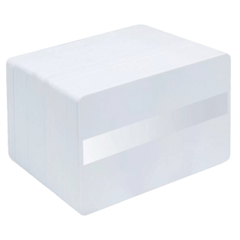 Blank White Plastic Cards With Signature Panel For ID Card Printers