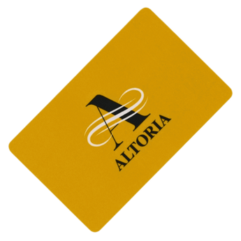 20% Recycled Card Custom Printed for Altoria