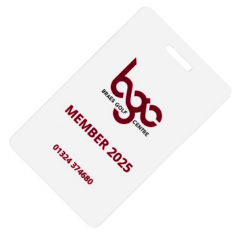Custom Printed Golf Bag Tags for Braes Golf Centre