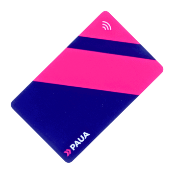 Custom Printed EV Charge Card for Paua