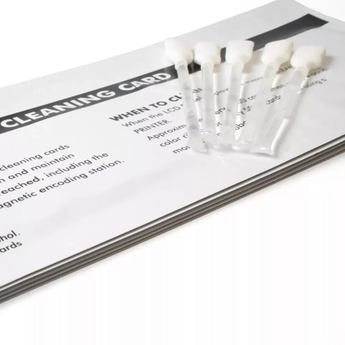 DuraClean Printer Cleaning Kit- 5 Cards and 5 Swabs, M-DU-SMCK