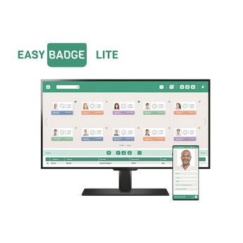 Easybadge Lite starter ID Card Design Software