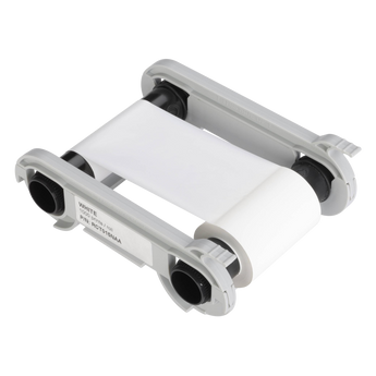 White ribbon for Evolis Primacy and Evolis Zenius ID Card Printers