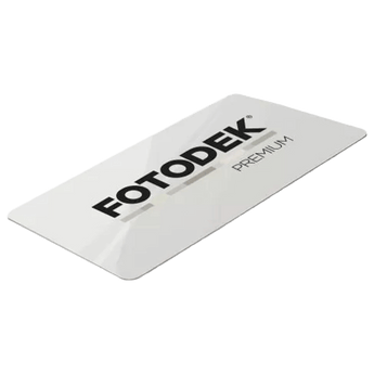 Blank Fotodek White Plastic Cards For ID Card Printers