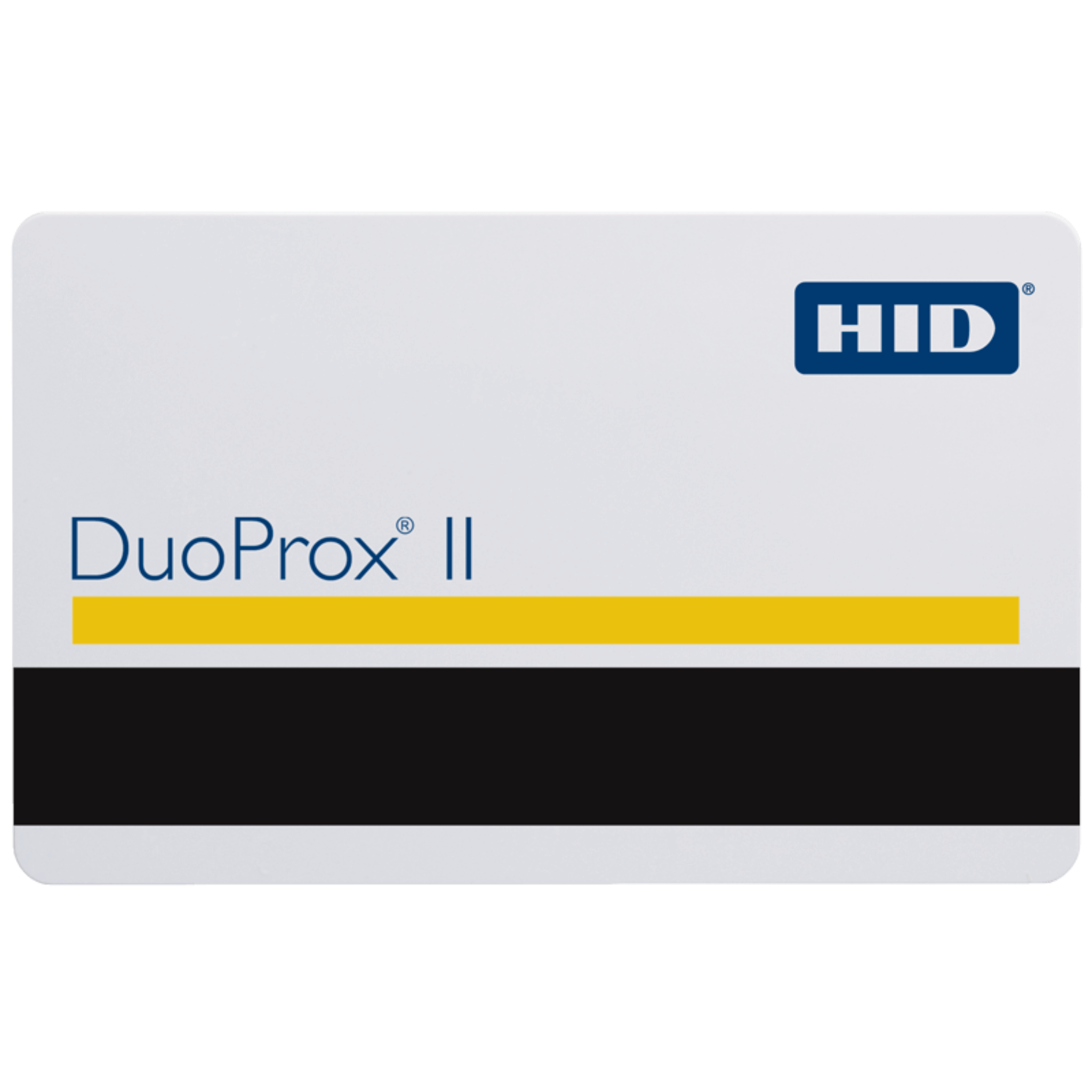 HID 1336 DuoProx II® Proximity Cards With Magnetic Stripe, 100 Pack