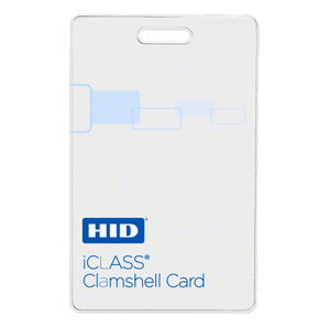 HID 2080 iCLASS® Proximity Clamshell Cards, 100 Pack