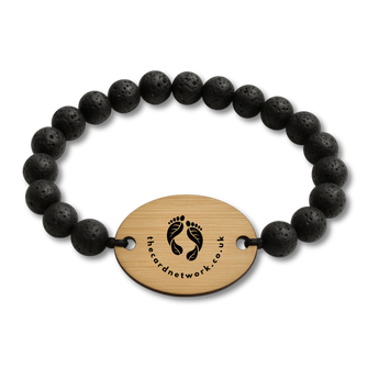 Spa Entry RFID Wristband made from Lava Rock