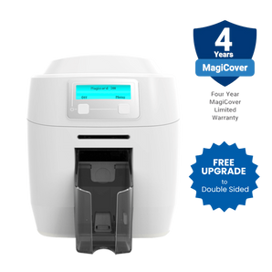 Magicard 300 Uno Single Sided ID Card Printer with 4 year warranty and free upgrade to double sided printer icon