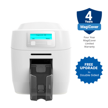 Magicard 300 Uno Single Sided ID Card Printer with 4 year warranty and free upgrade to double sided printer icon