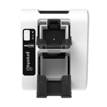 Magicard Pronto 100 ID card printer for low-volume card printing in small businesses and schools