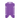 Purple Portrait ID Card Holder