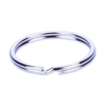 Silver Steel Metal Split Rings