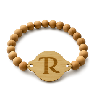 Thura Wooden Beaded RIFD Wristband For Access Control