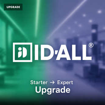 Upgrading ID-All ID card software from Starter to Expert