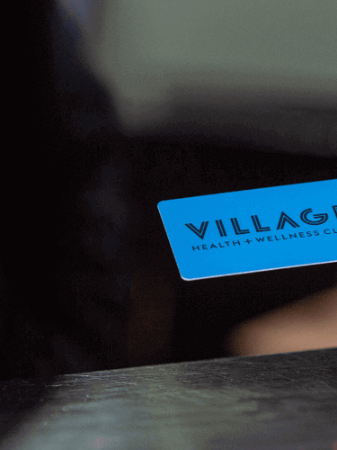 Village Hotels Health & Wellness Membership Card being held out