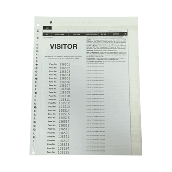 Visitors Refill Pack