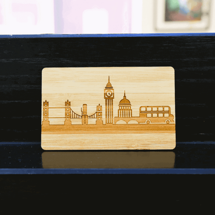 Custom printed Bamboo Wooden Card