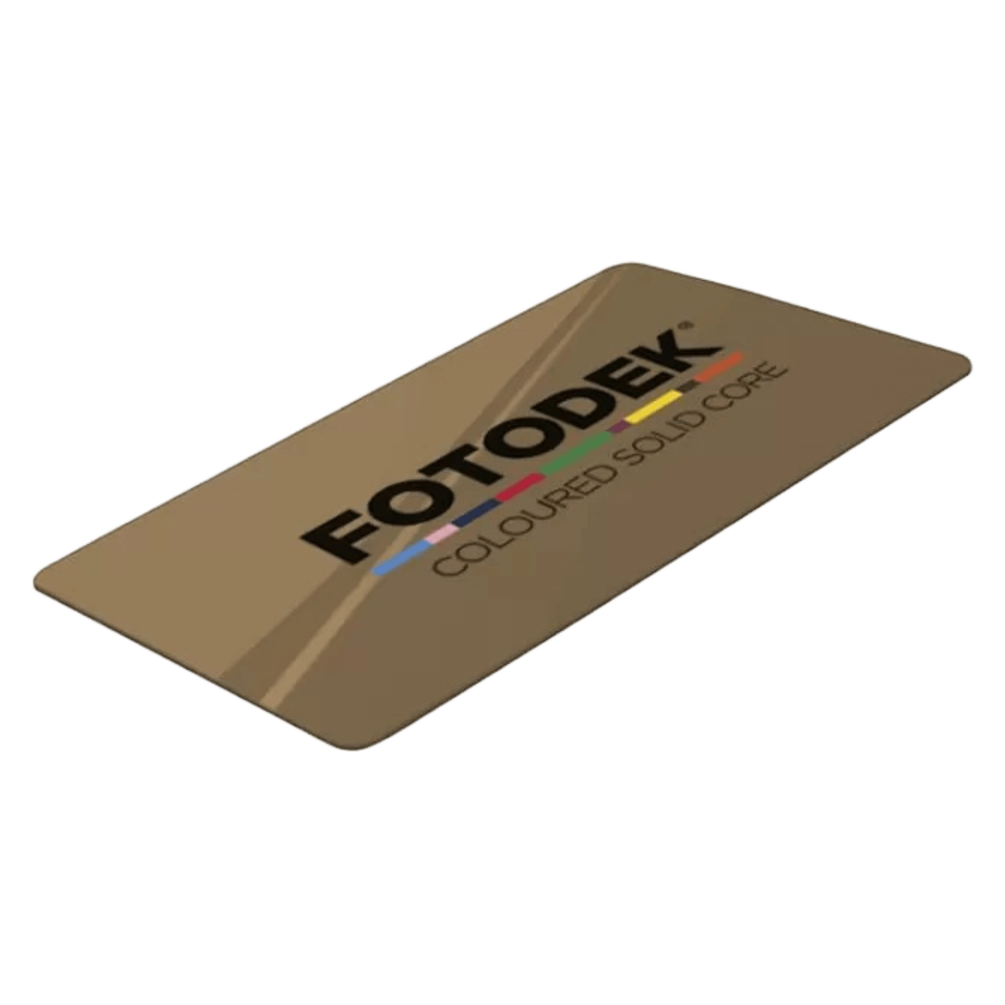 Fotodek® Blank Plastic Cards, Metallic, 100 Pack