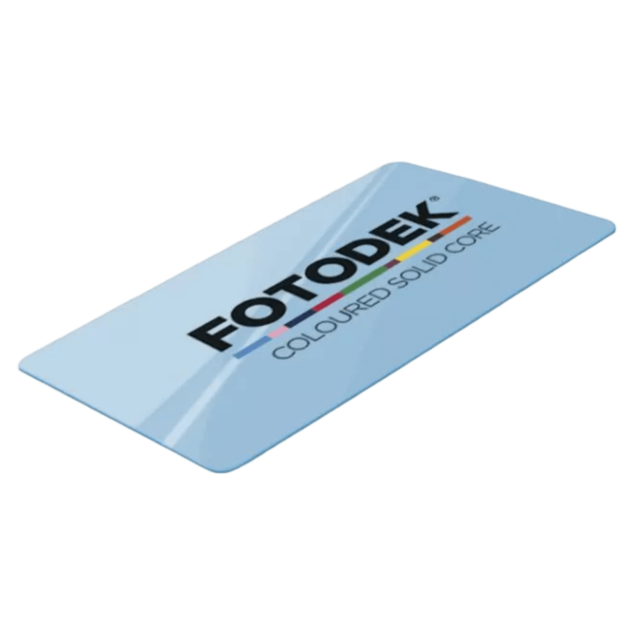 Fotodek® Blank Plastic Cards, Coloured, 100 Pack