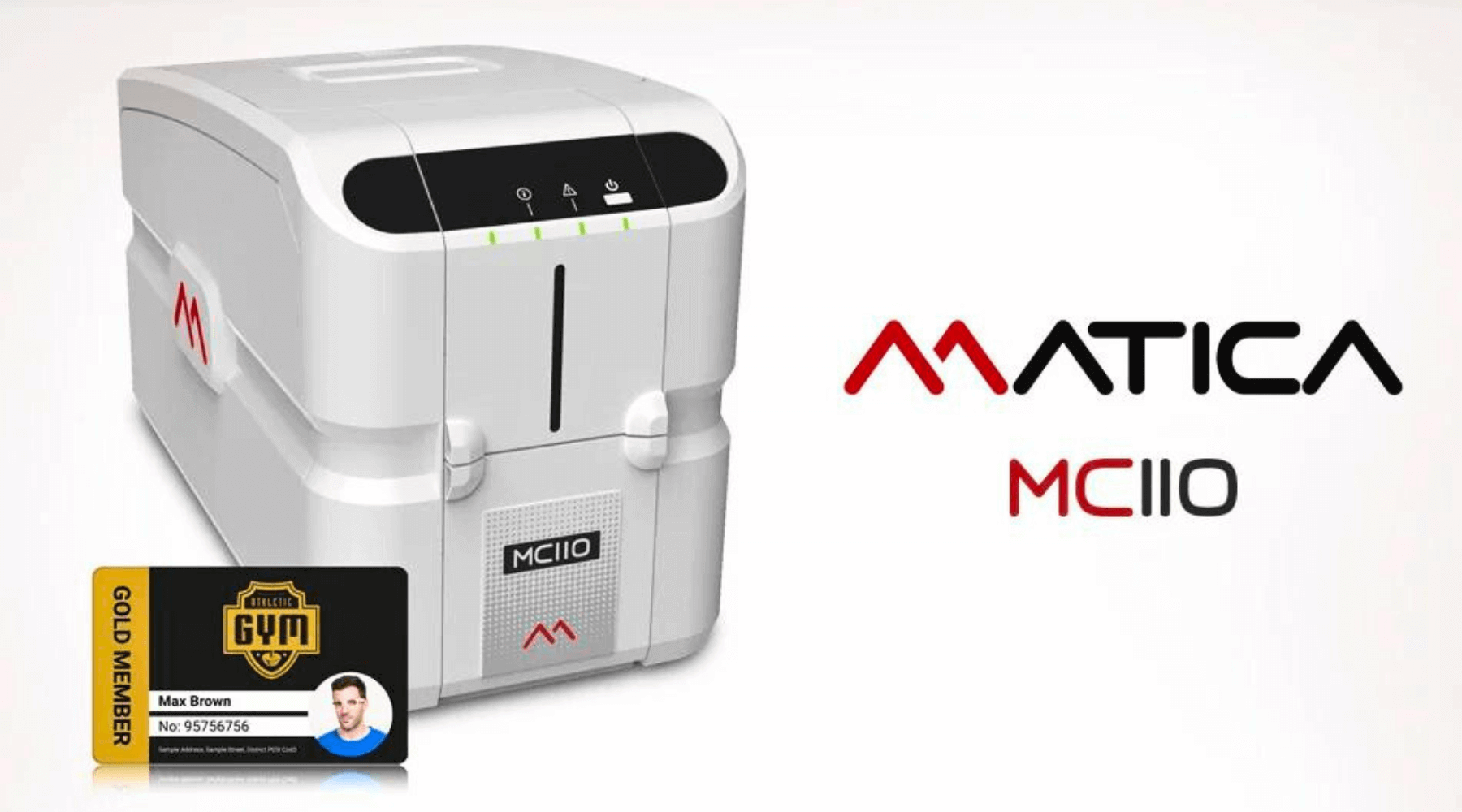 Matica MC110 - one of the best ID Card Printers for low volume users