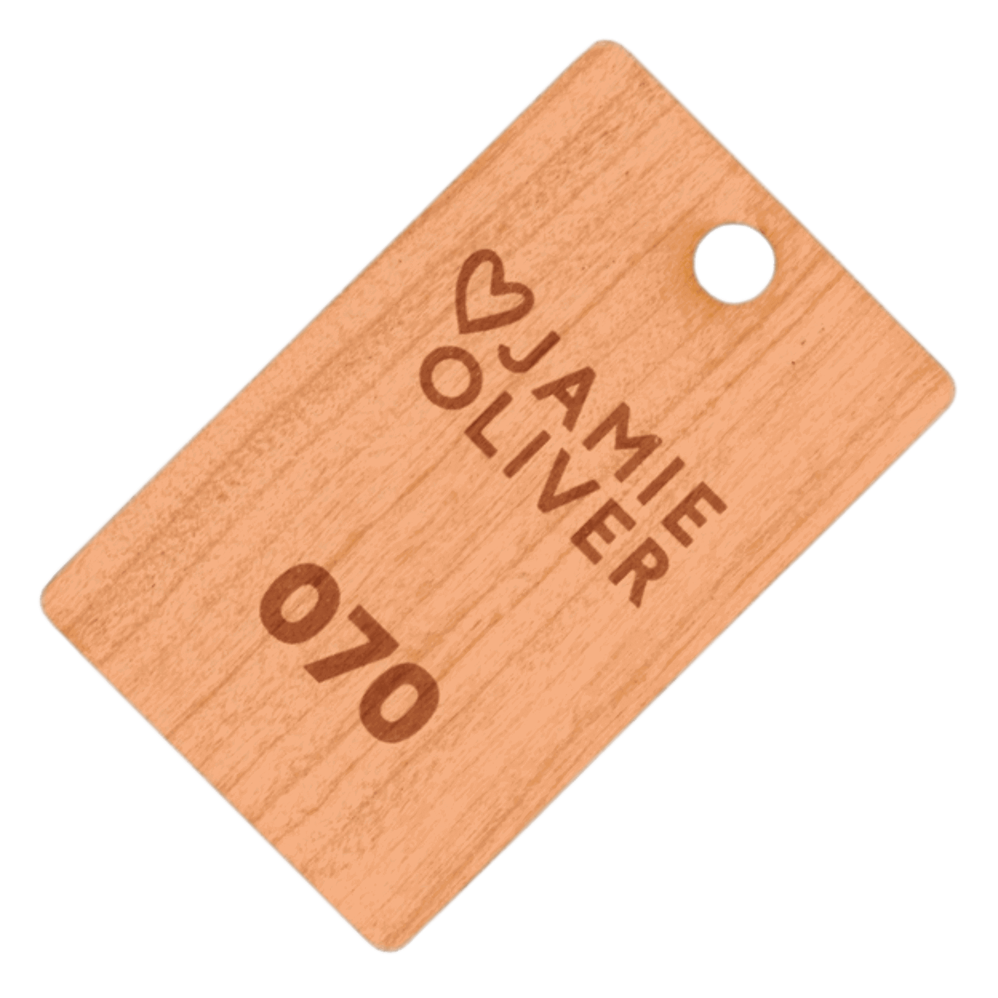 Wood Cloakroom Tags Custom Printed The Card Network