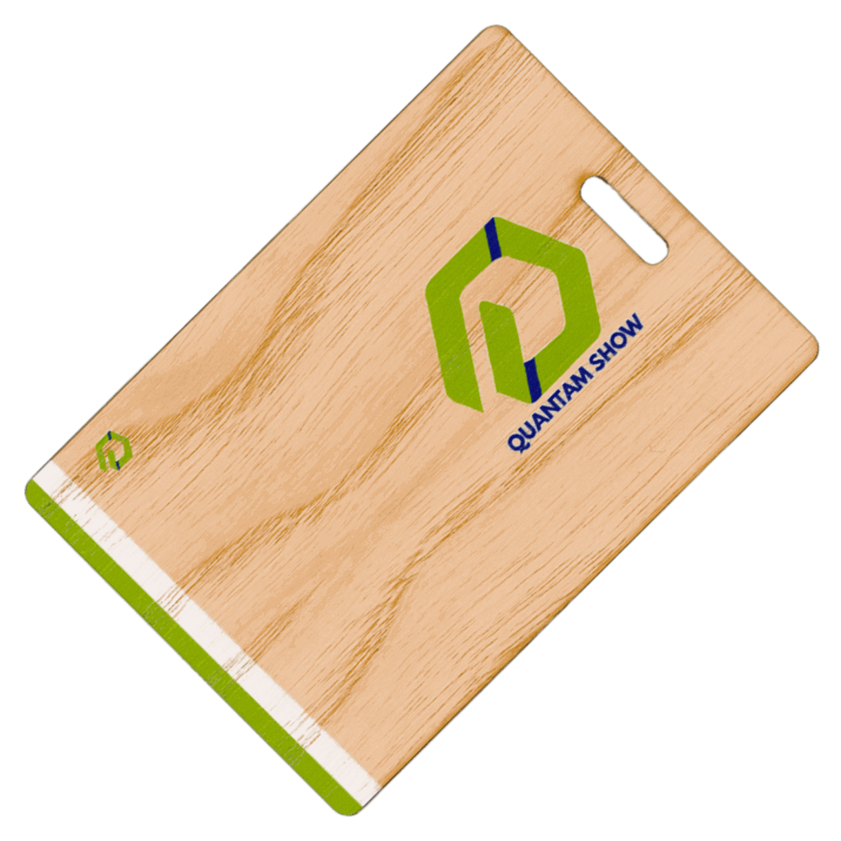 Wood & Bamboo Name Badges for Events, Custom Printed – The Card Network