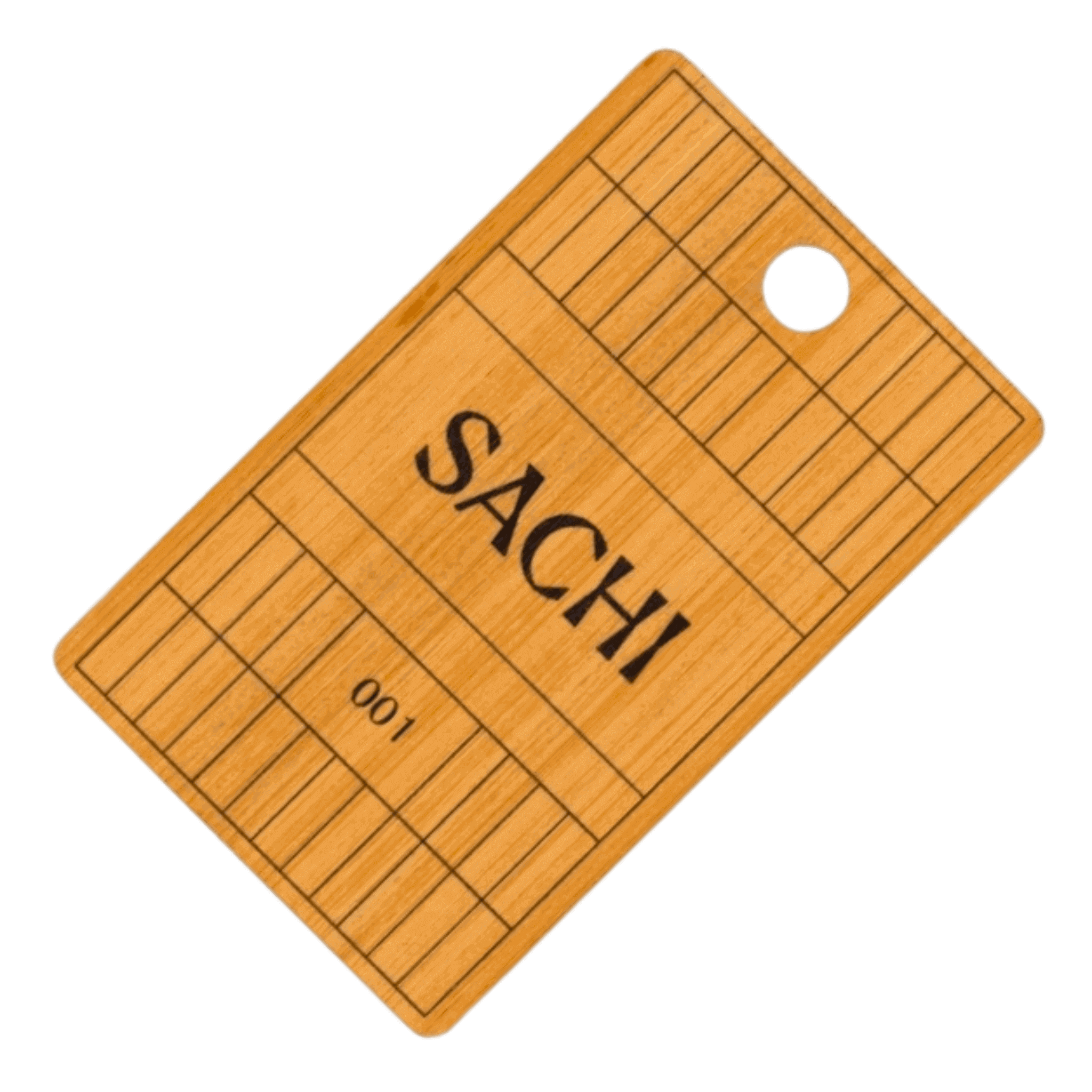 Custom Print Bamboo Cloakroom Tags Sachi