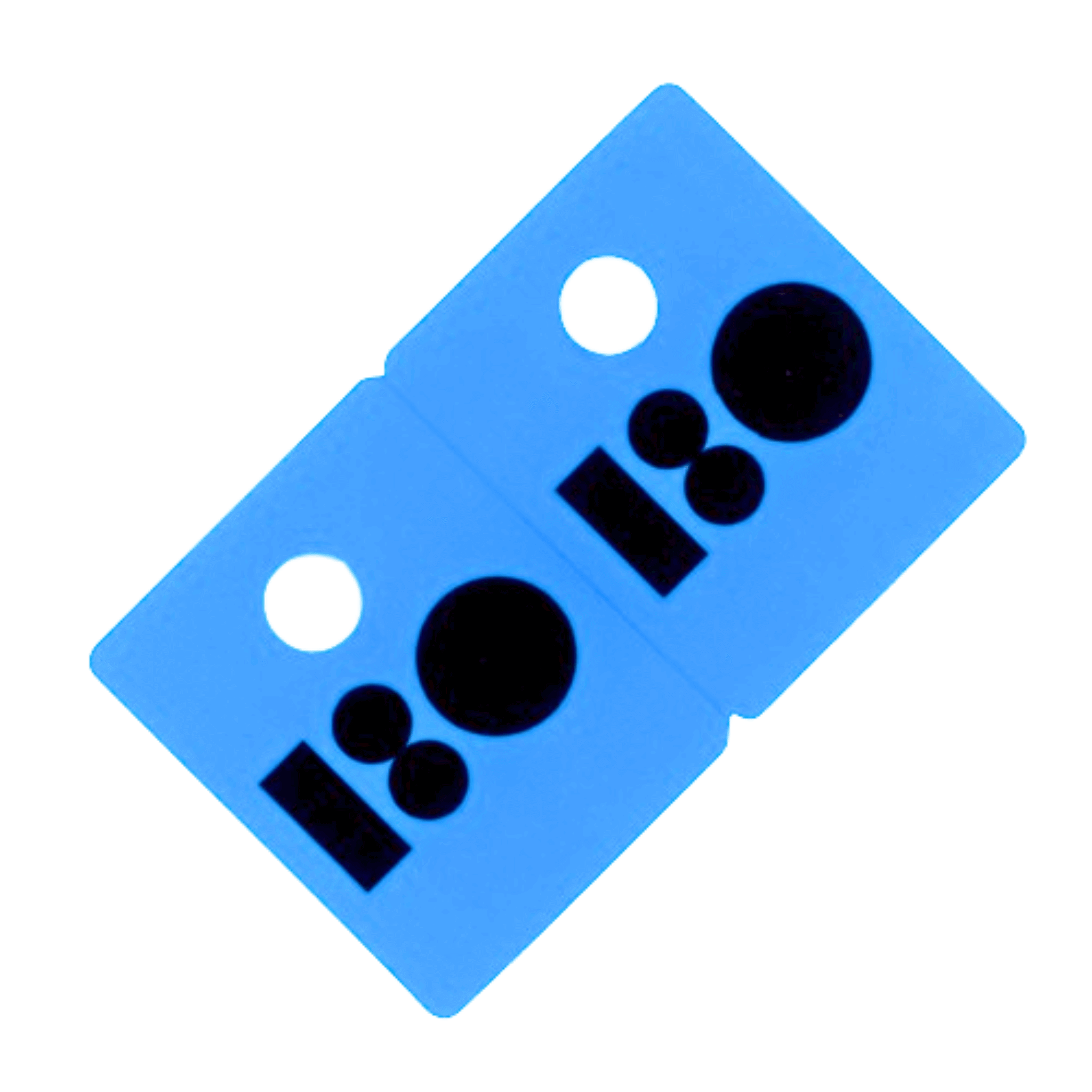 Branded CLOAKIES® Mini Plastic Cloakroom Tags, Pairs