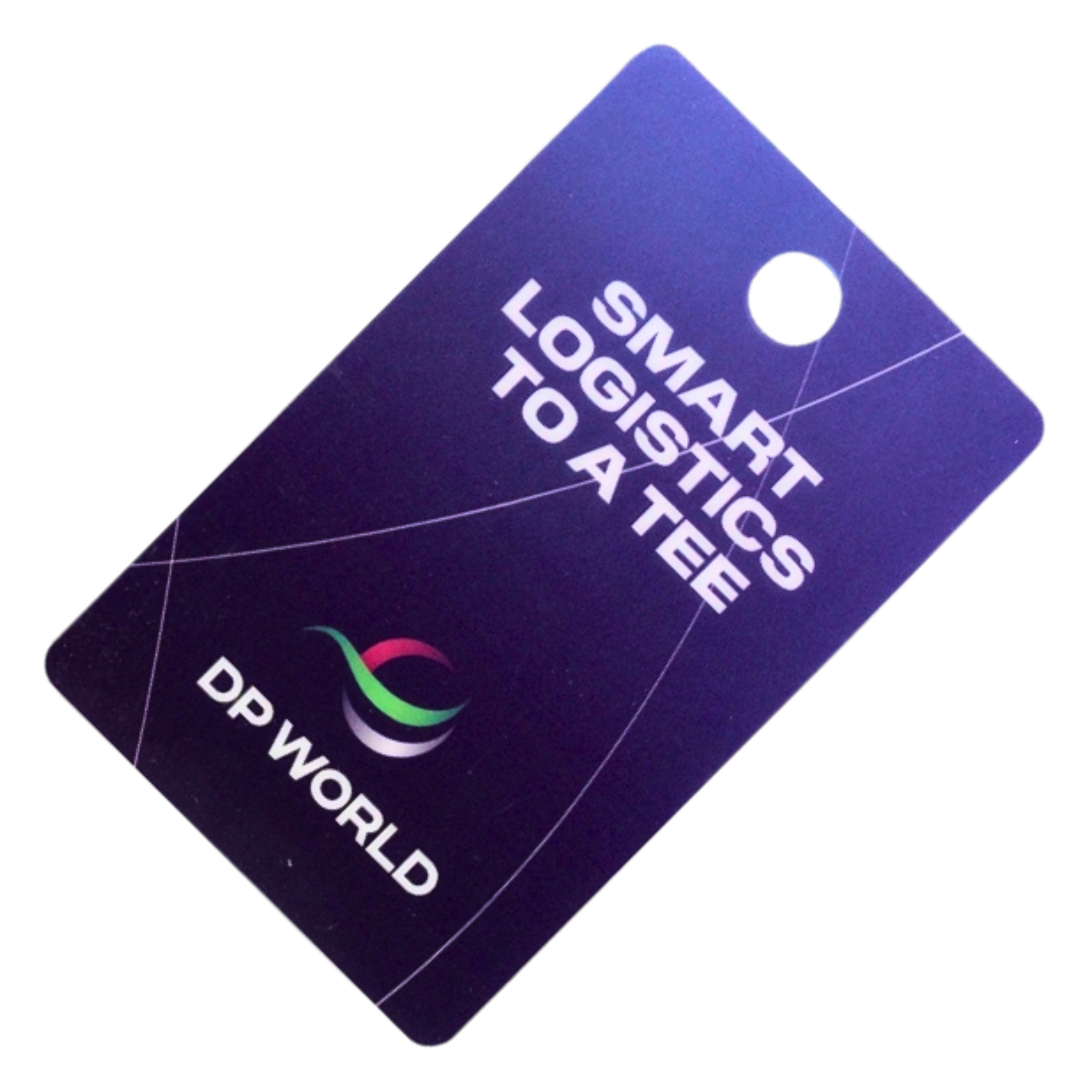 Custom Print 100% Recycled PVC Cards DP World