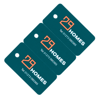 Custom Print Key Tags for 29 Homes