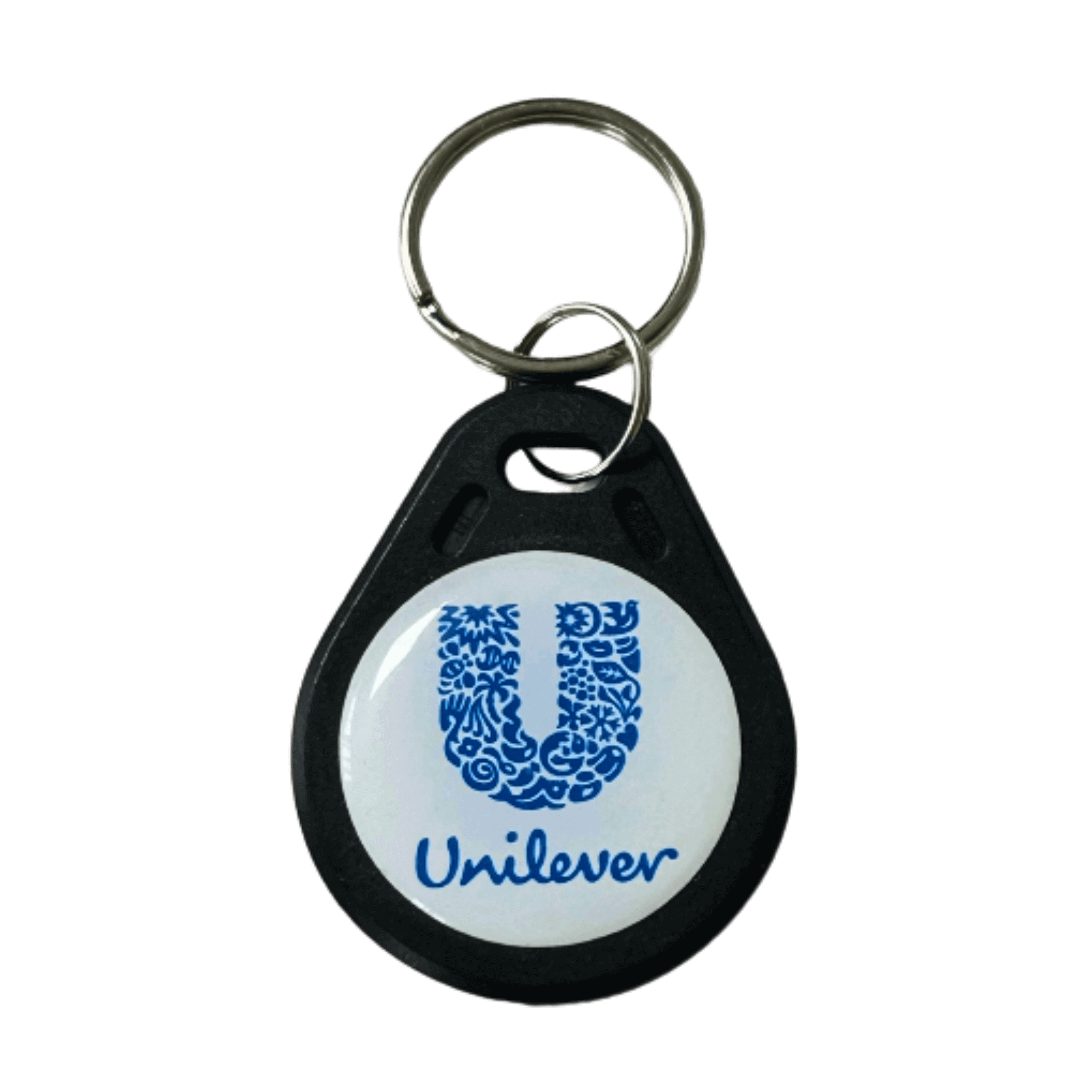 Custom Printed MIFARE® Keyfobs for Unilever