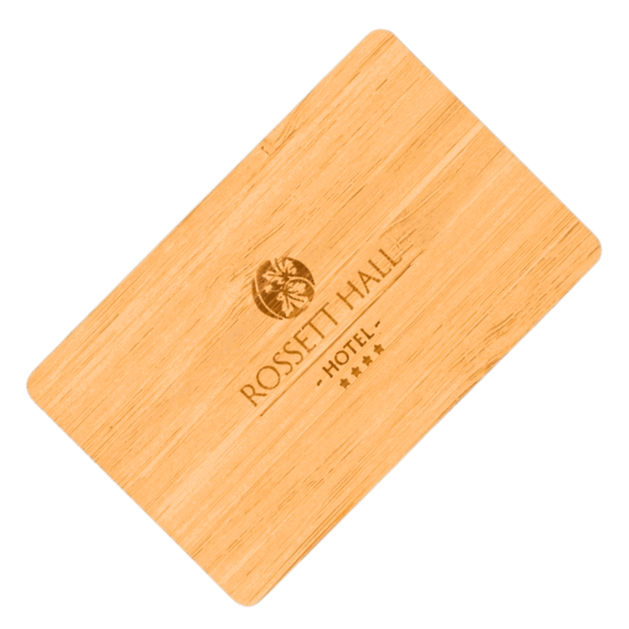 Wood RFID Cards, Custom Printed