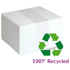 Blank 100% Recycled Plastic Cards For ID Card Printers