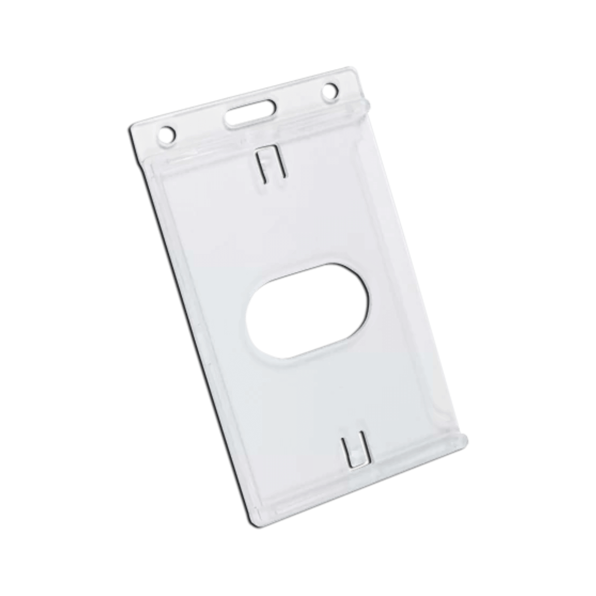 Enclosed Badge Holders, 100 Pack – The Card Network