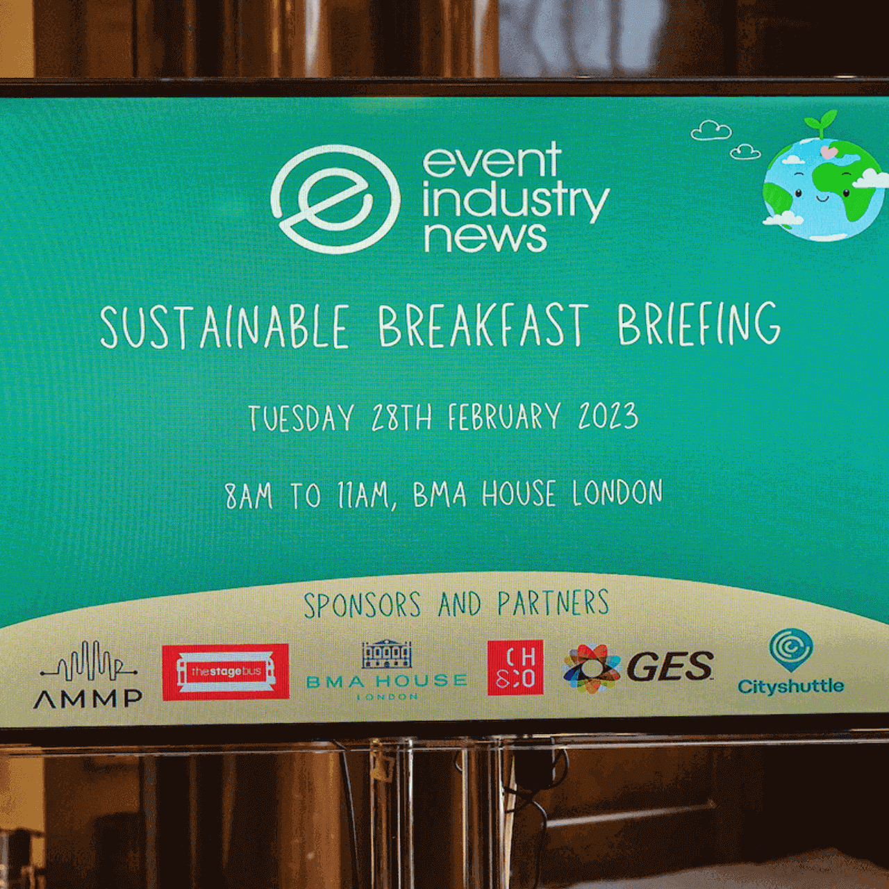 Event Industry Sustainable Breakfast Briefing at BMA House London