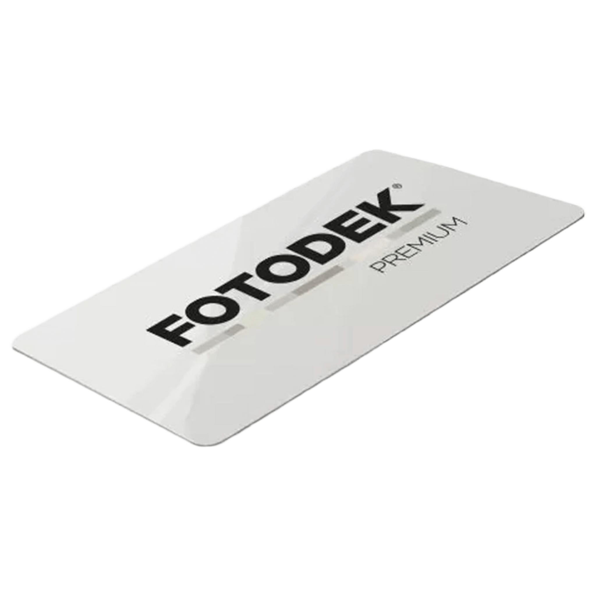 Fotodek® Premium Blank Plastic Cards, 100 Pack