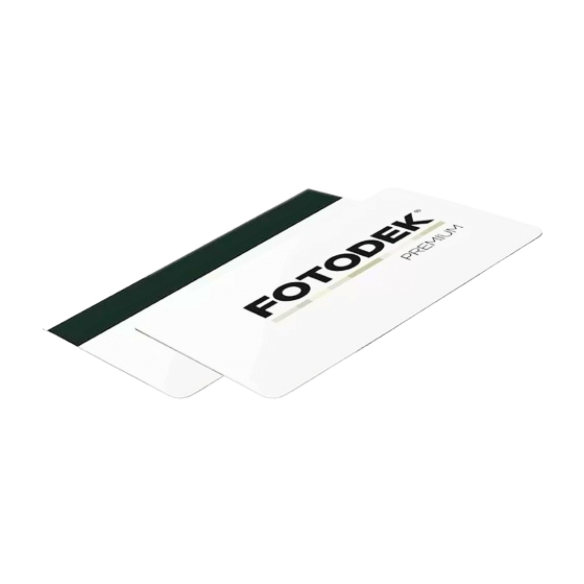 Fotodek® Premium Blank Plastic Cards, Magstripe, 100 Pack
