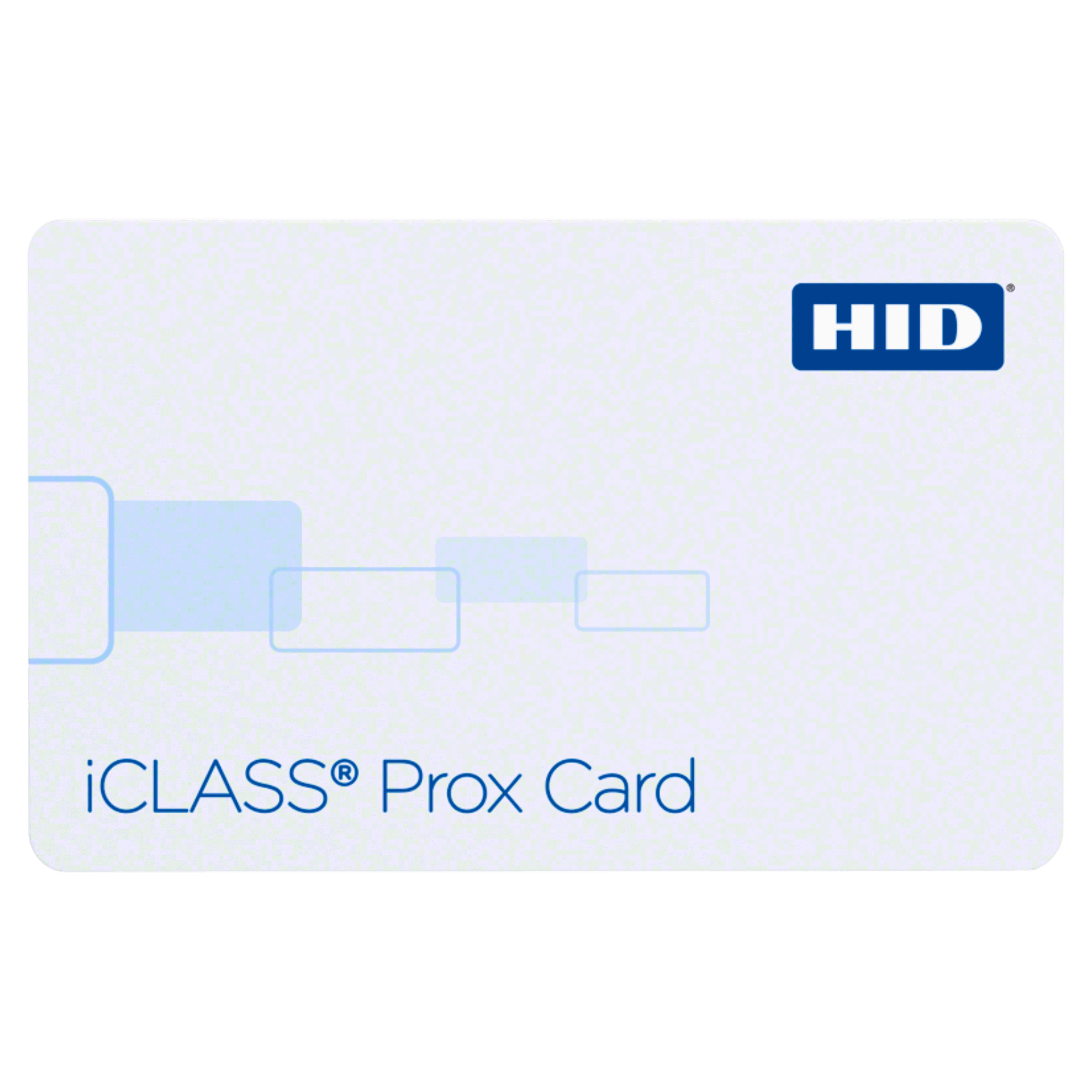 HID iCLASS® Prox RFID Cards, 100 Pack