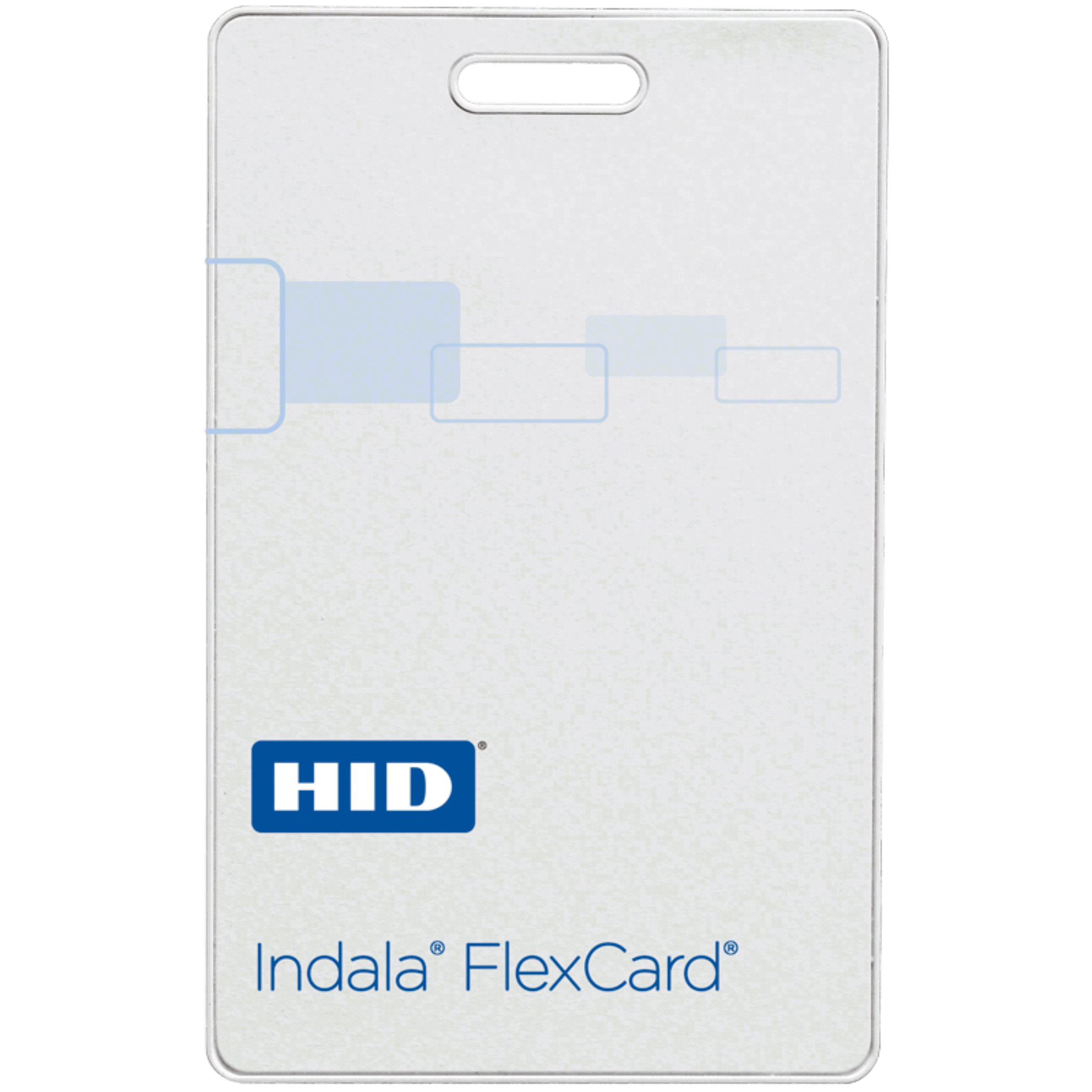 HID Indala® FlexCard® Clamshell Cards, 100 Pack