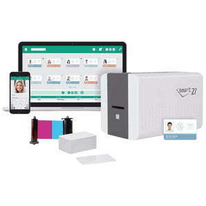 IDP Smart 21s ID Card Printer Entry Level Bundle