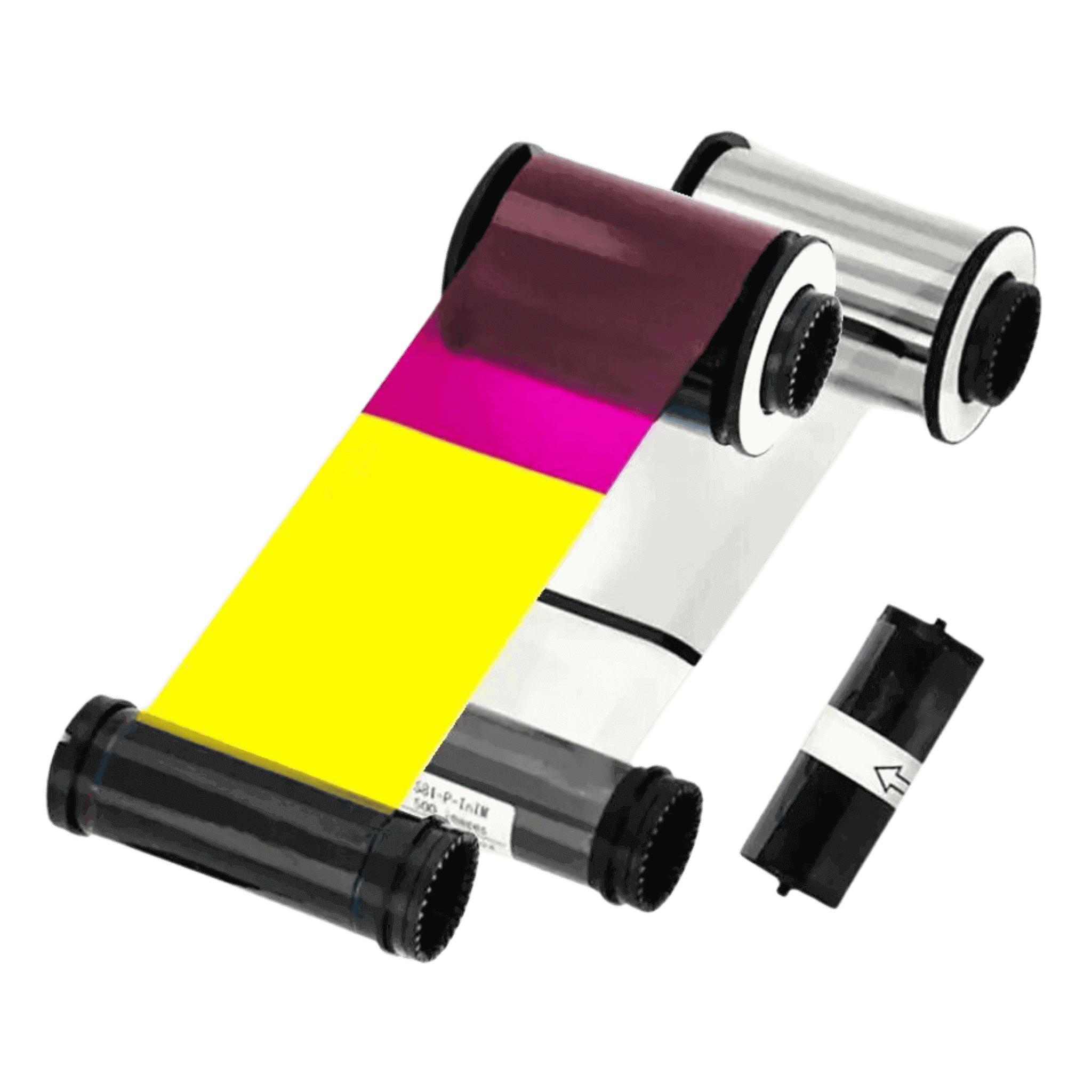 Retansfer Ribbon IDP Smart 653547 YMCK Colour Ribbon & Retransfer Film Set, 500 Prints ...