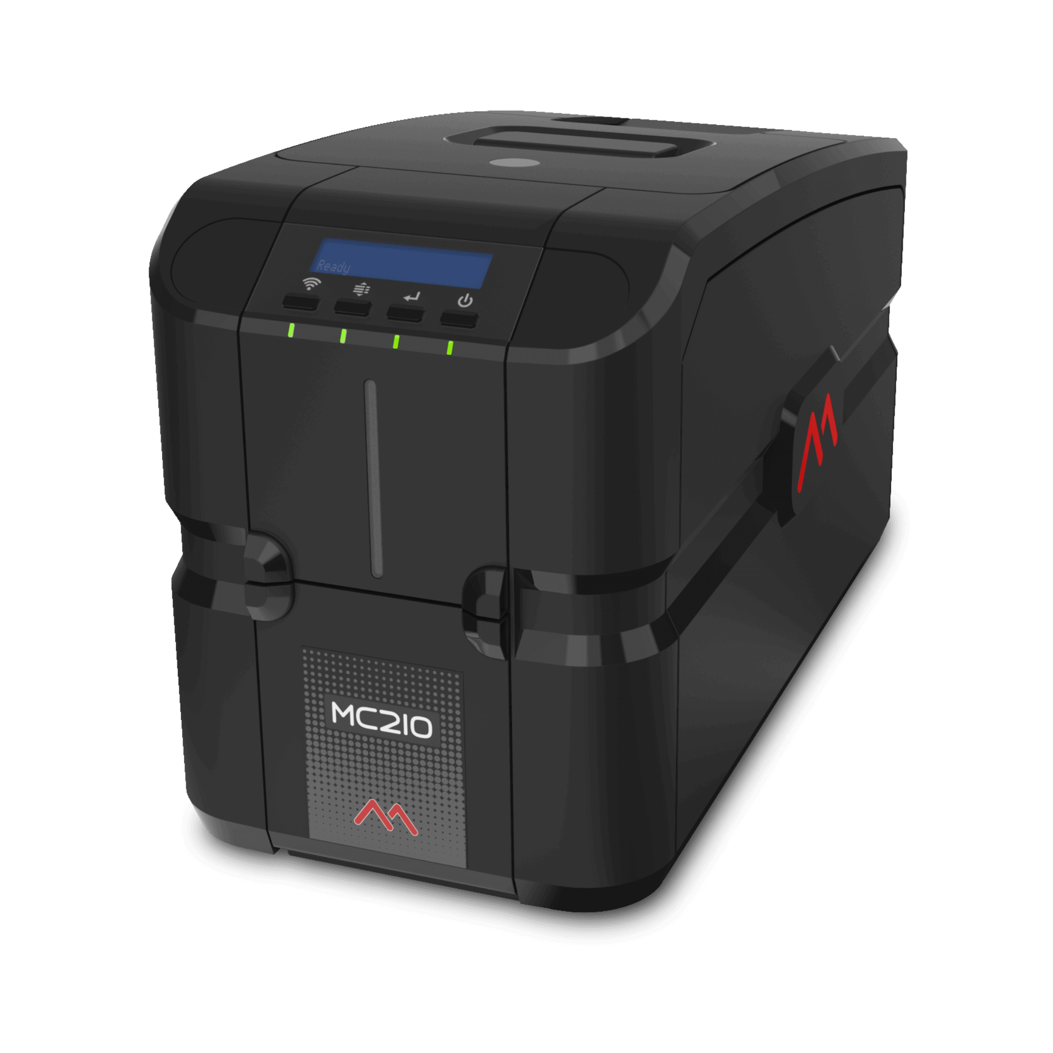 Matica MC210 ID Card Printer, Single Sided – The Card Network