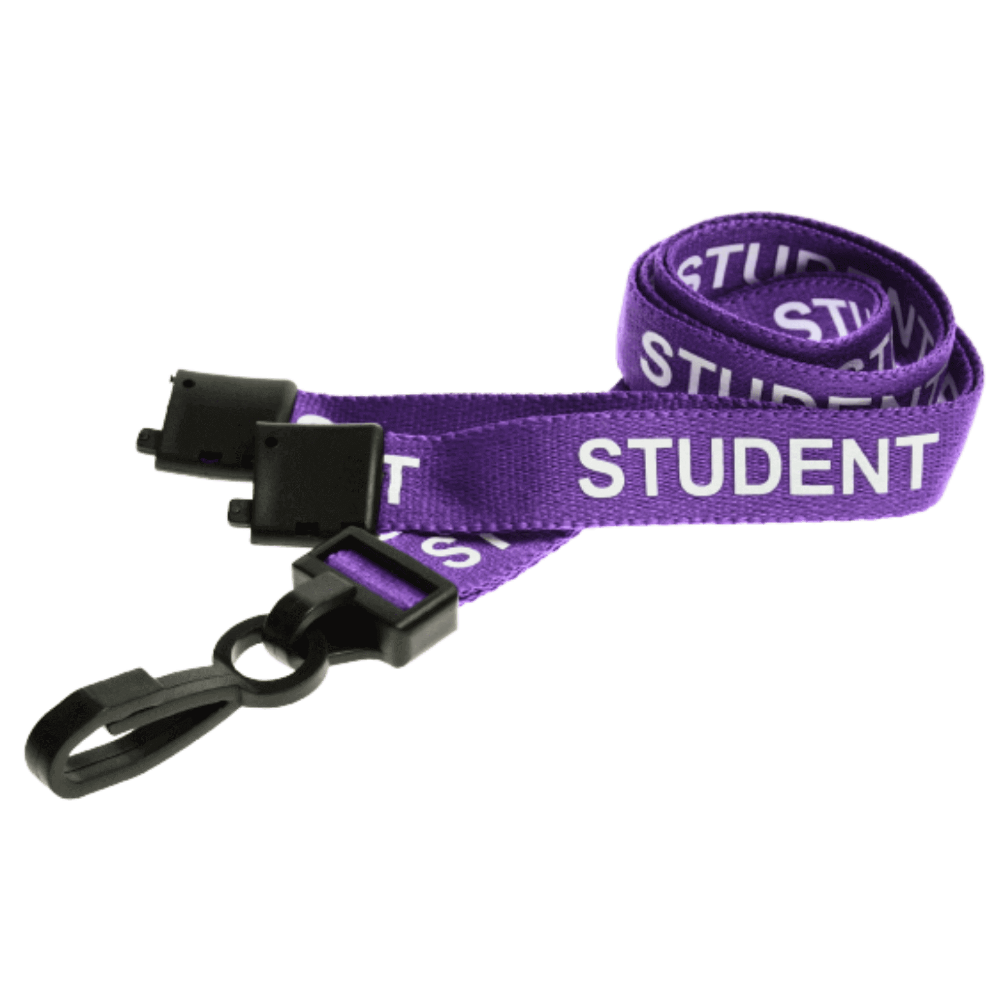 Recycled PET Student Lanyards, 25 Pack
