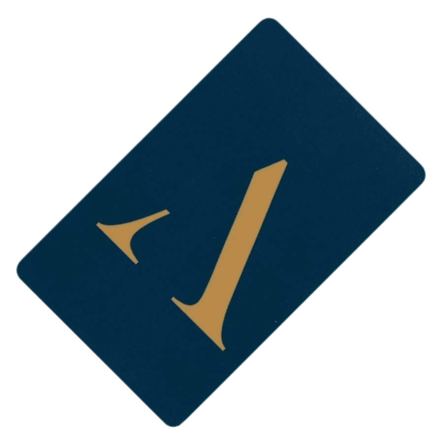 Custom printed PVC RFID key card for Argyll Management