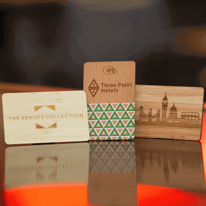 Wooden RFID Hotel Key Cards
