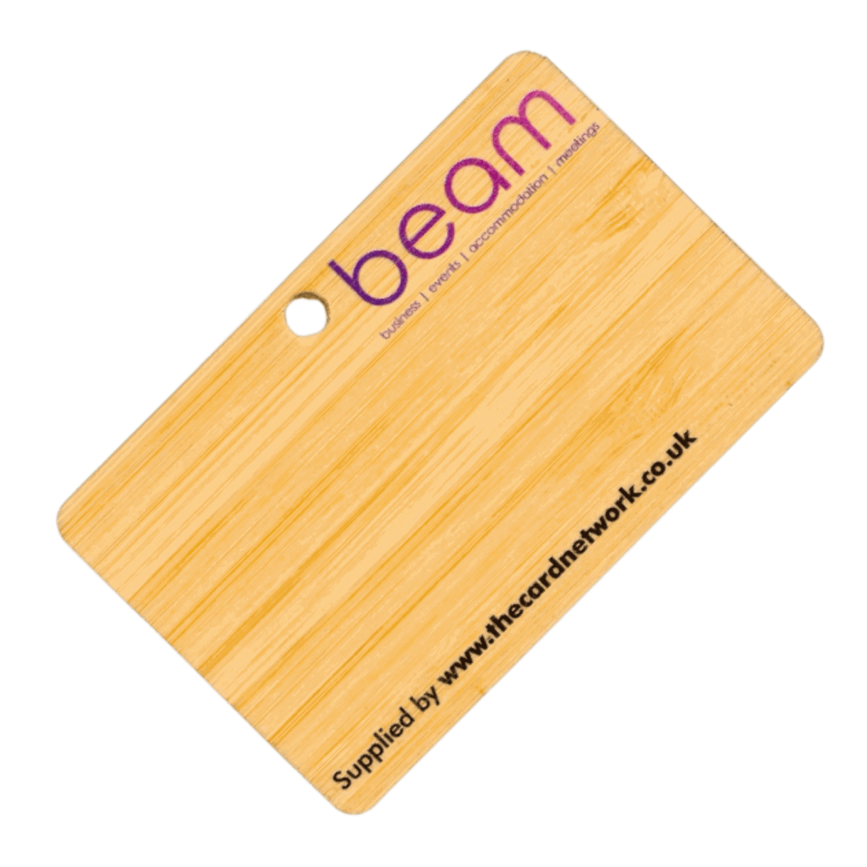 Wood & Bamboo Name Badges for Events – The Card Network