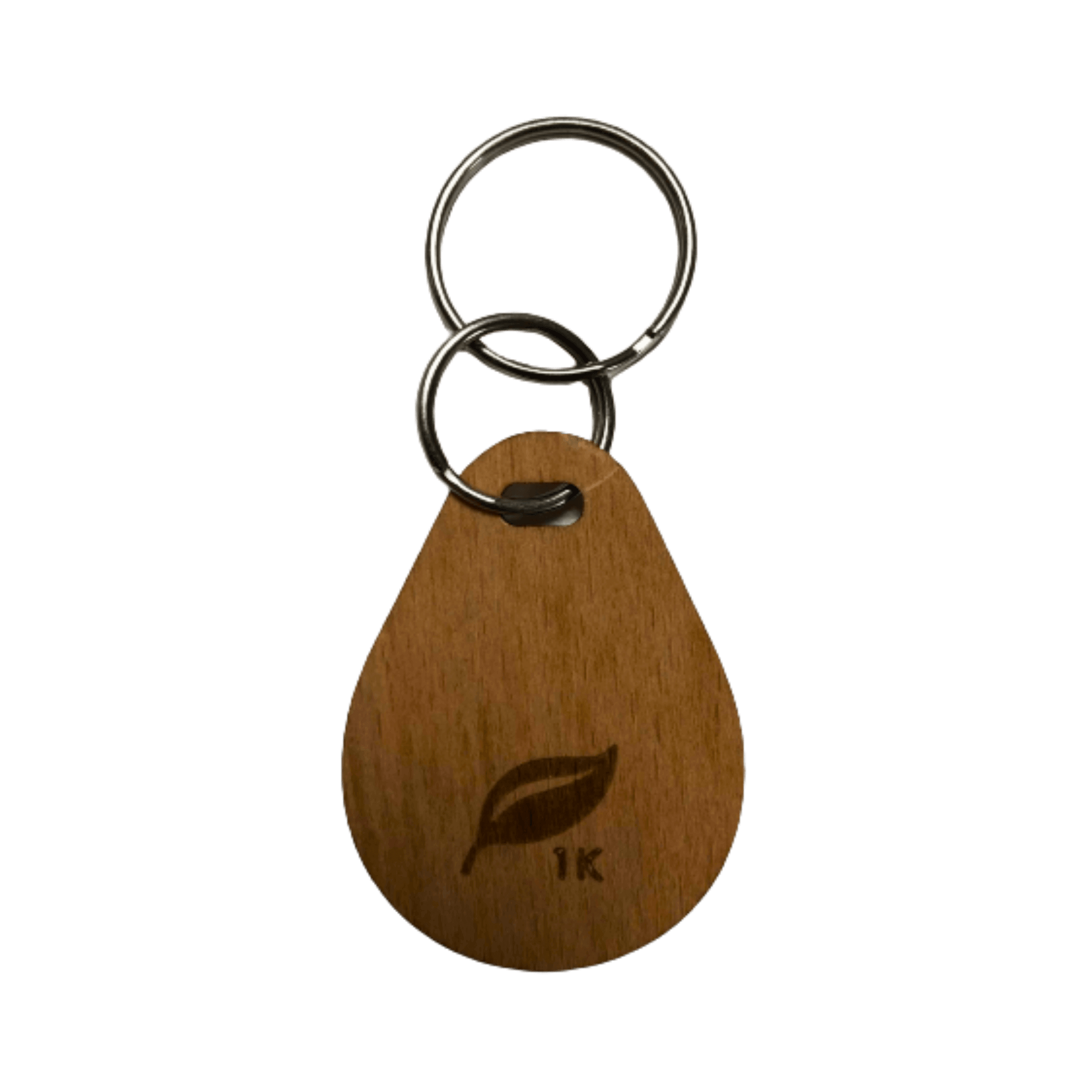 Wood 1K RFID Keyfobs, 25 Pack