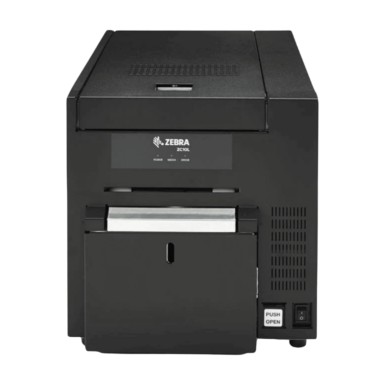 Zebra ZC10L event badge printer