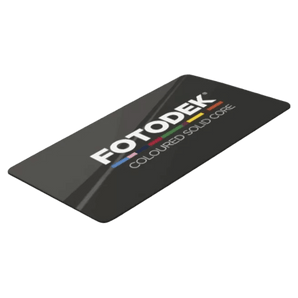 Blank Fotodek Black Coloured Card For ID Card Printers